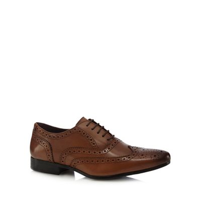 Red Herring Tan leather brogues